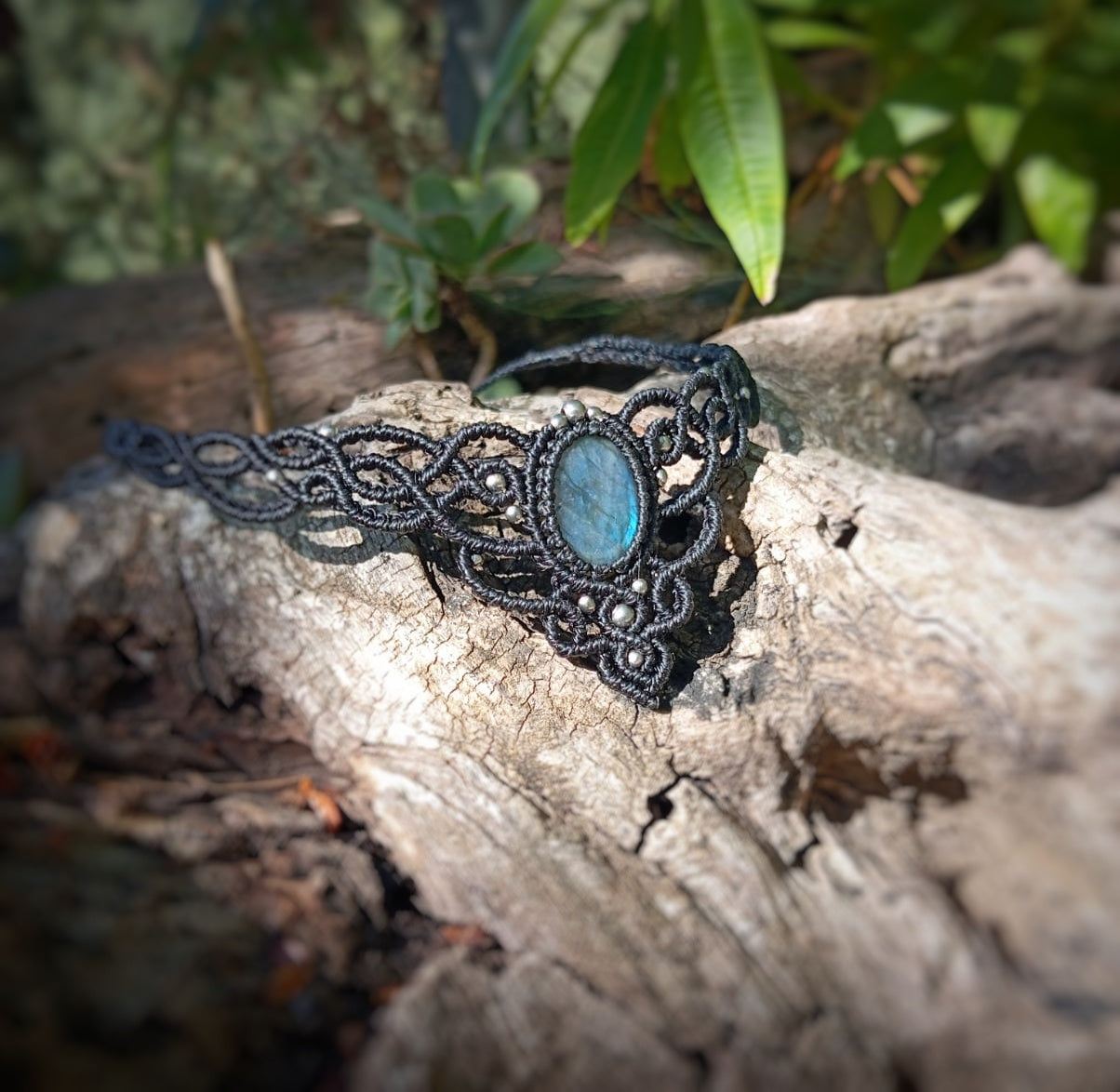 Gargantilla con Labradorita (Pieza única)