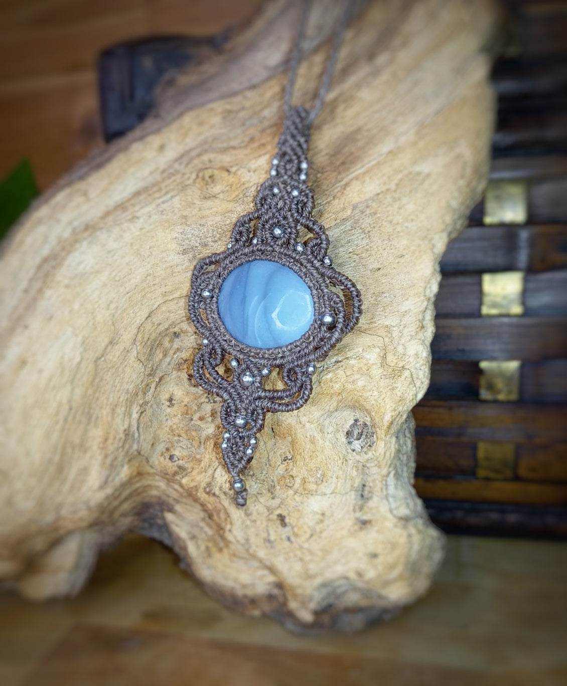 Colgante con Ópalo Azul (Pieza Única)