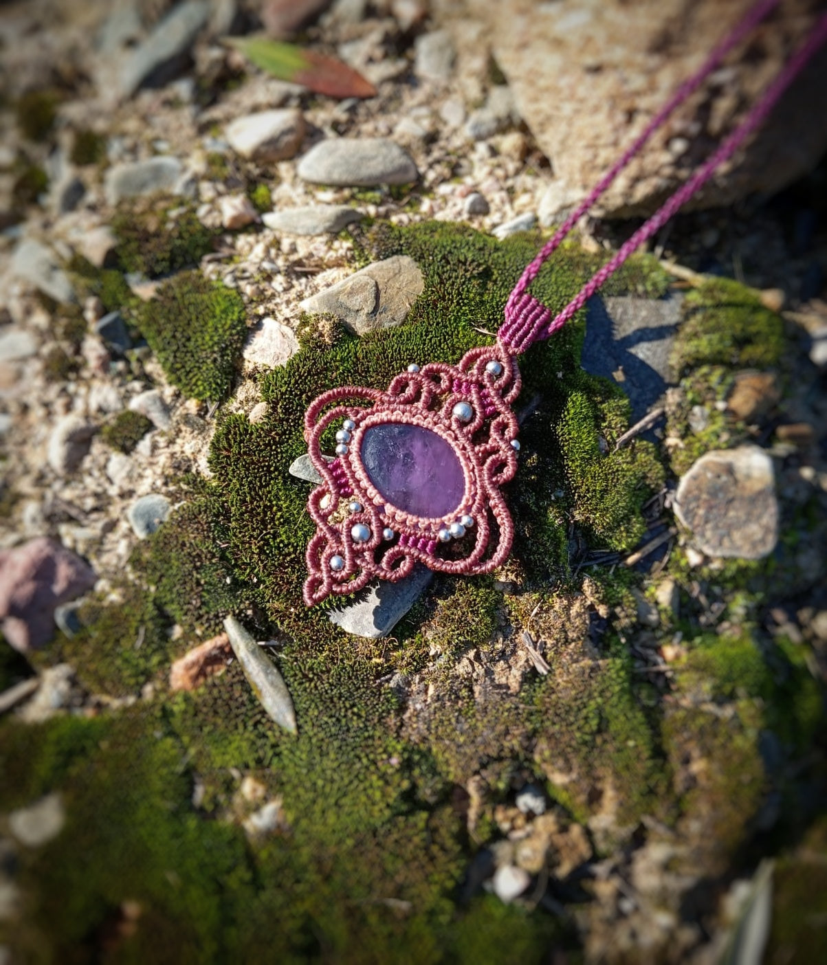 NOVEDAD Colgante con Amatista (Pieza Única)