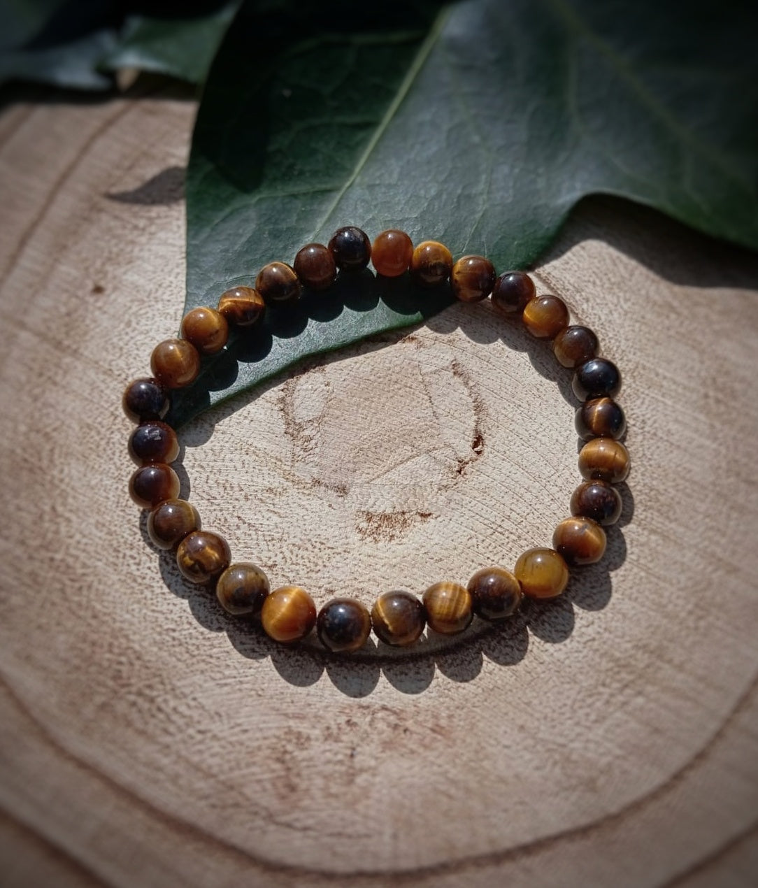 Pulsera Ojo de Tigre (6 mm): Tu Amuleto de Valor
