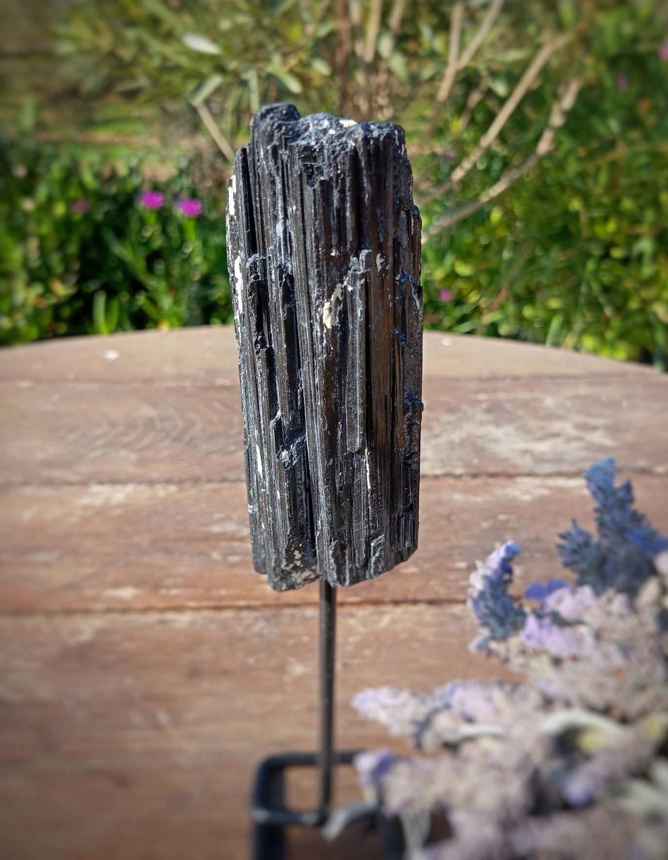 🖤 Peana de Turmalina Negra: Tu Escudo Protector