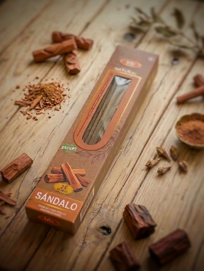 Incienso Natural de Sándalo- Armonia