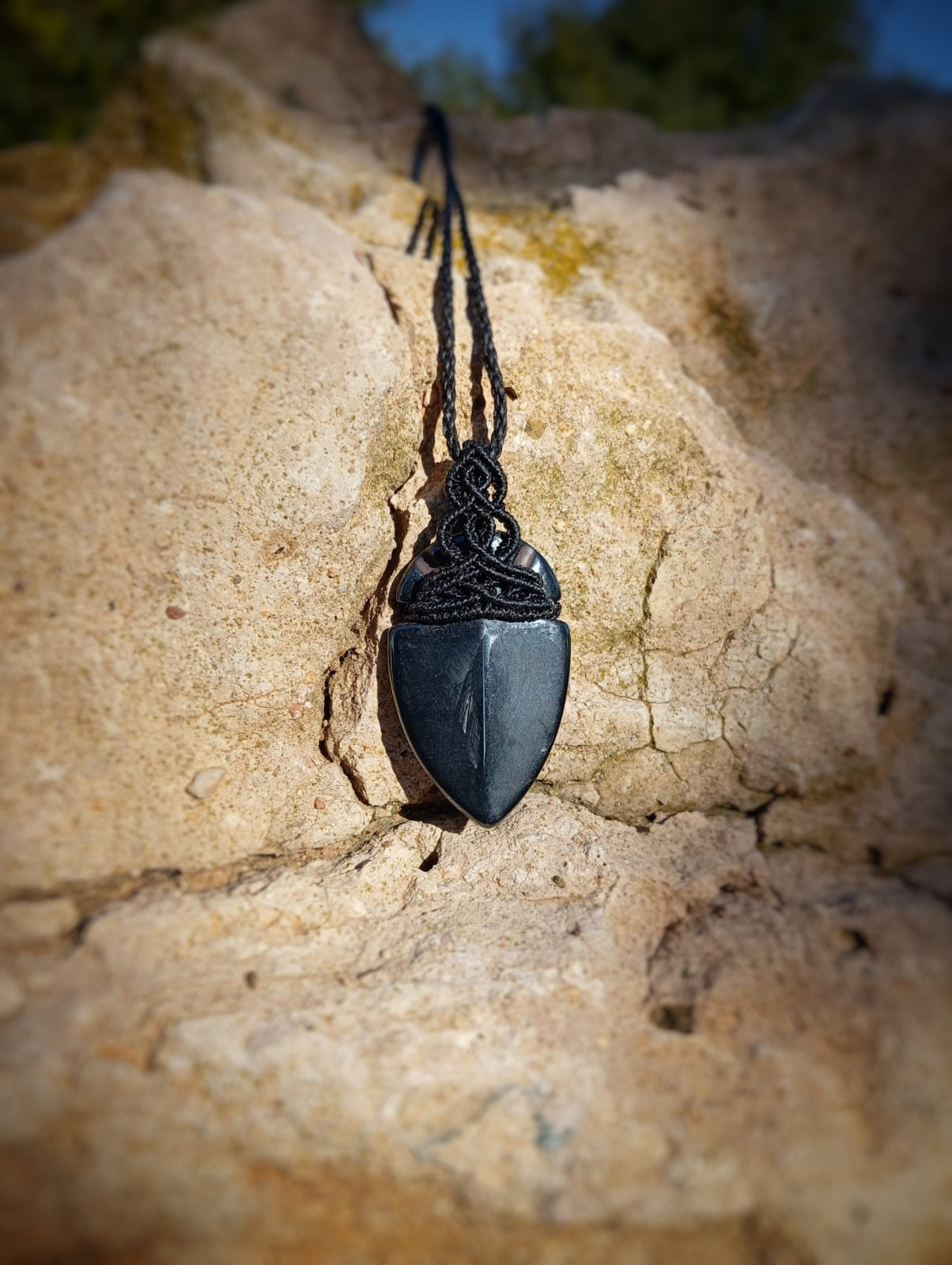 NOVEDAD Punta de Flecha de Hematite (Pieza única)