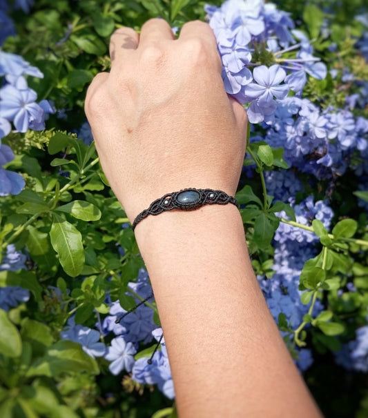 Pulsera Fine con Labradorita