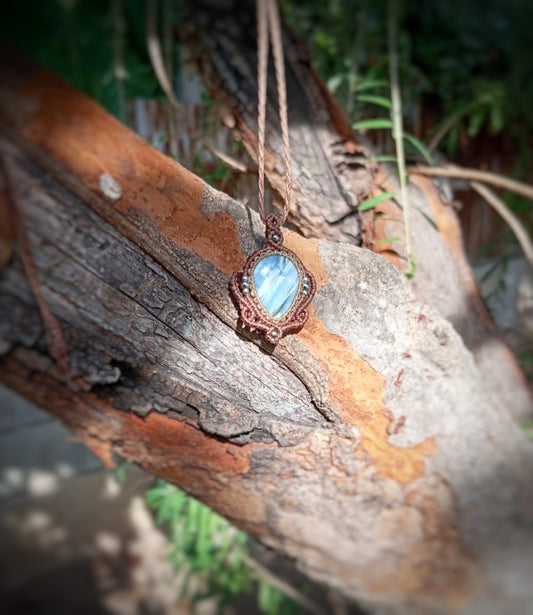 Colgante con Ópalo Azul (Pieza única)