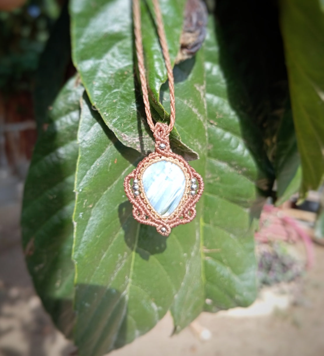 Colgante con Ópalo Azul (Pieza única)