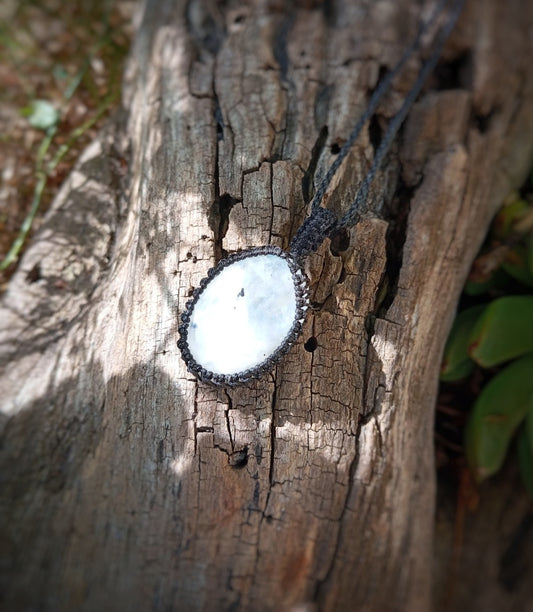 Colgante básico con Piedra Luna(Pieza única)