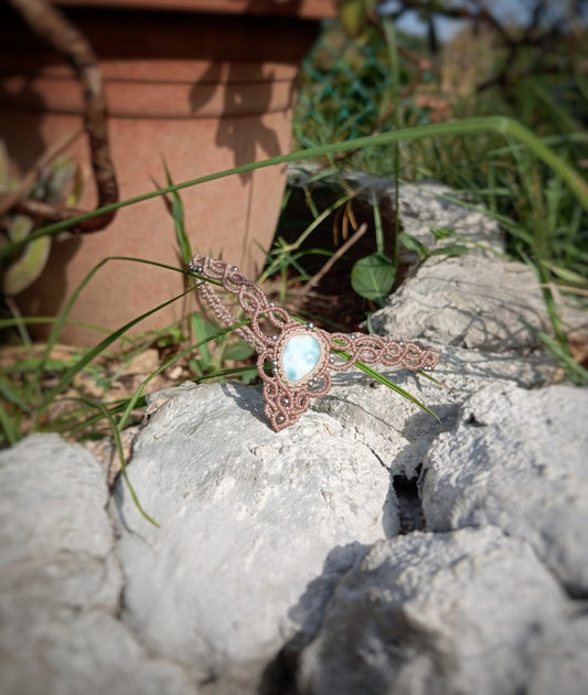 Gargantilla con Larimar (Pieza única)