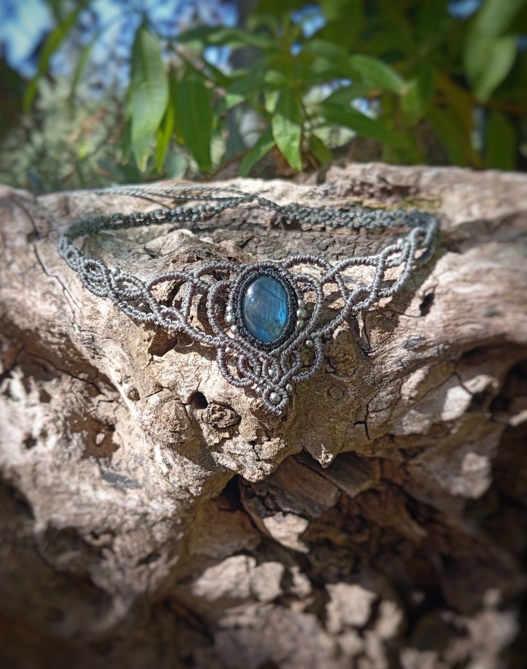 Gargantilla con Labradorita (Pieza única)