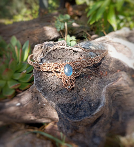 Gargantilla con Labradorita (Pieza única)