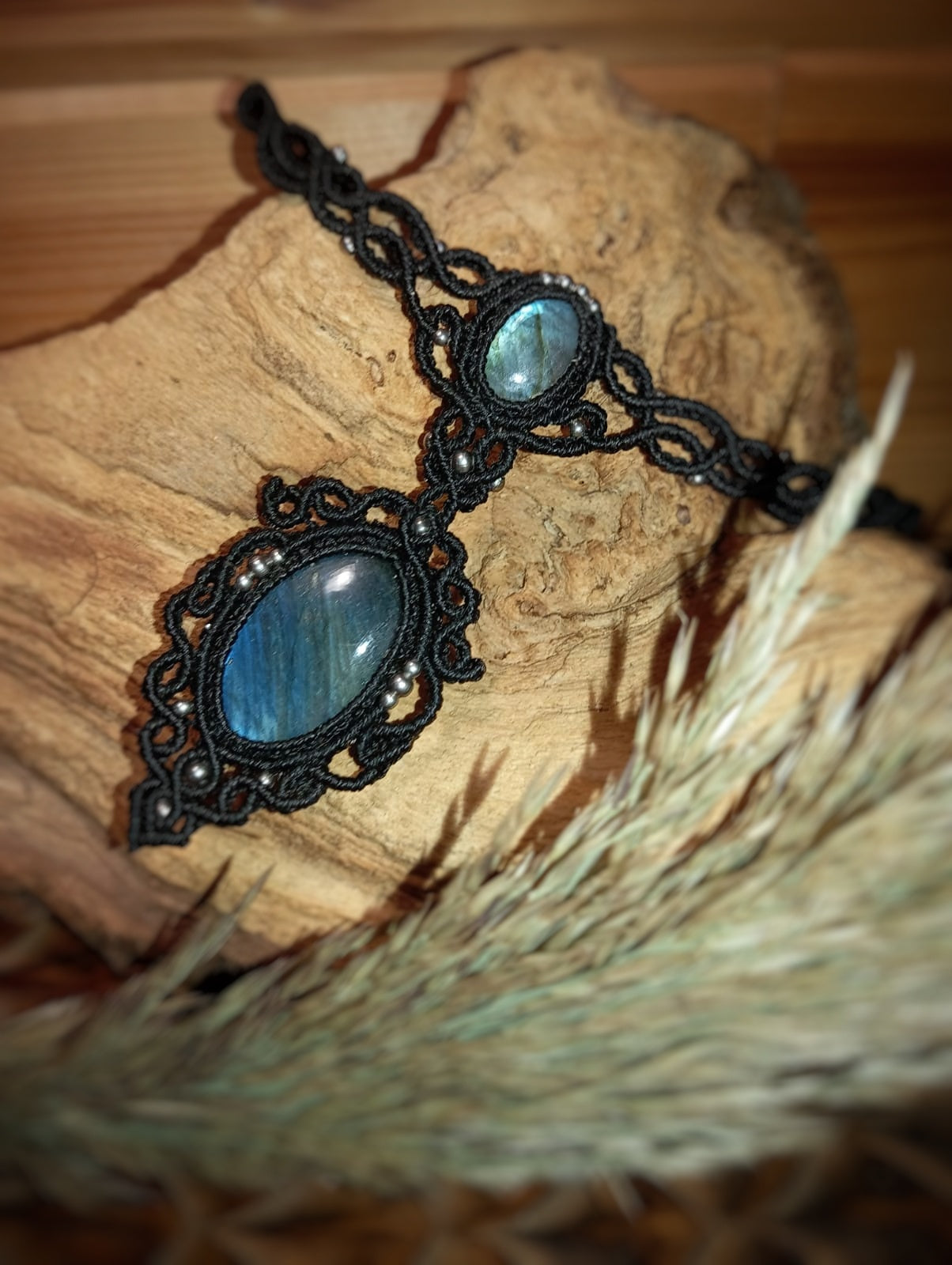 Gargantilla Arcana con Labradorita (Pieza Única)