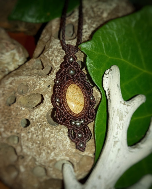 Colgante con Jaspe Paisina (Pieza Única)