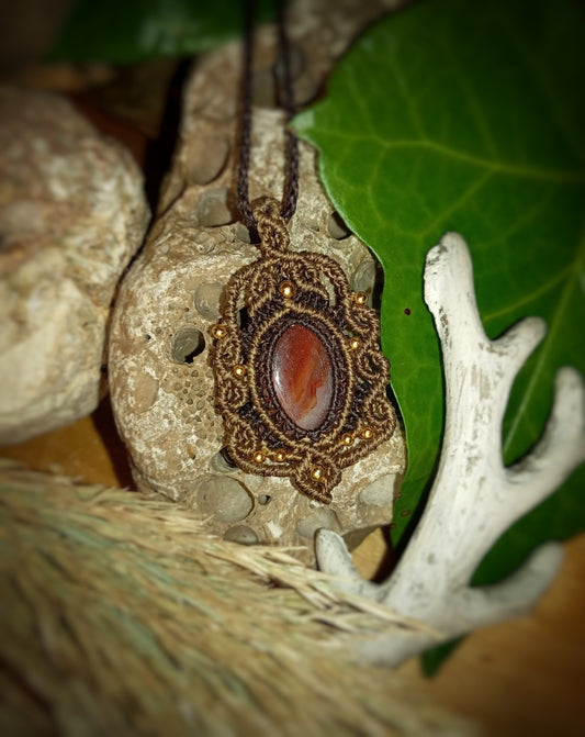 Colgante con Cornalina (Pieza Única)