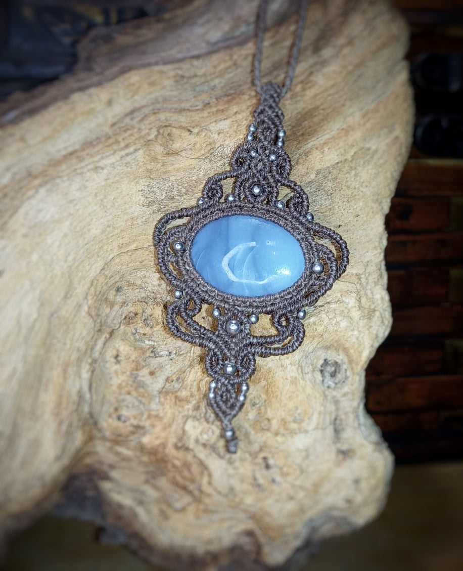 Colgante con Ópalo Azul (Pieza Única)