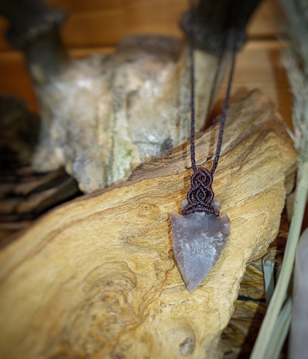 Punta de Flecha, de Jaspe Oceánico (Pieza Única)