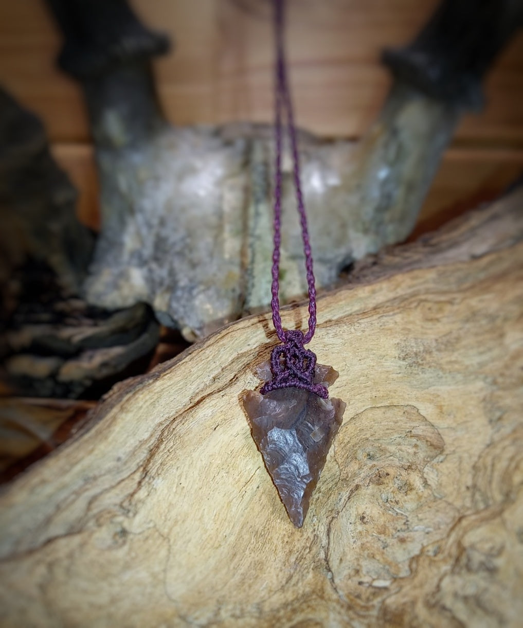 Punta de Flecha, de Jaspe Oceánico (Pieza Única)