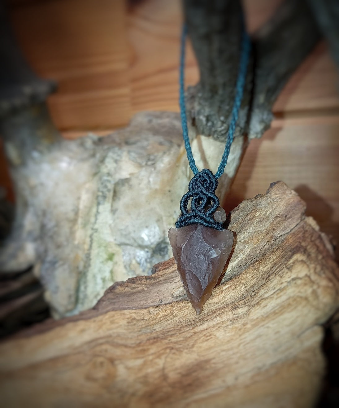 Punta de Flecha, de Jaspe Oceánico (Pieza Única)