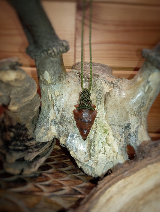 Punta de Flecha, de Jaspe Oceánico (Pieza Única)