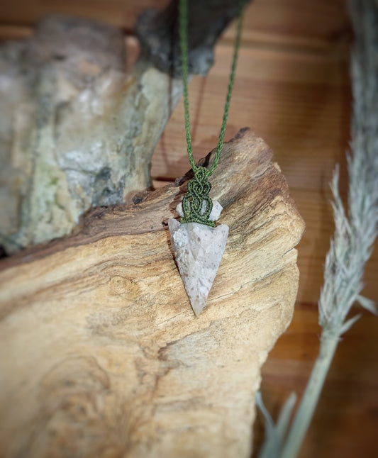 Punta de Flecha, de Jaspe Oceánico (Pieza Única)