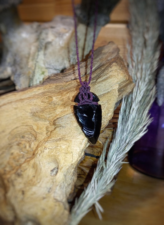 Punta de Flecha, de Obsidiana (Pieza Única)