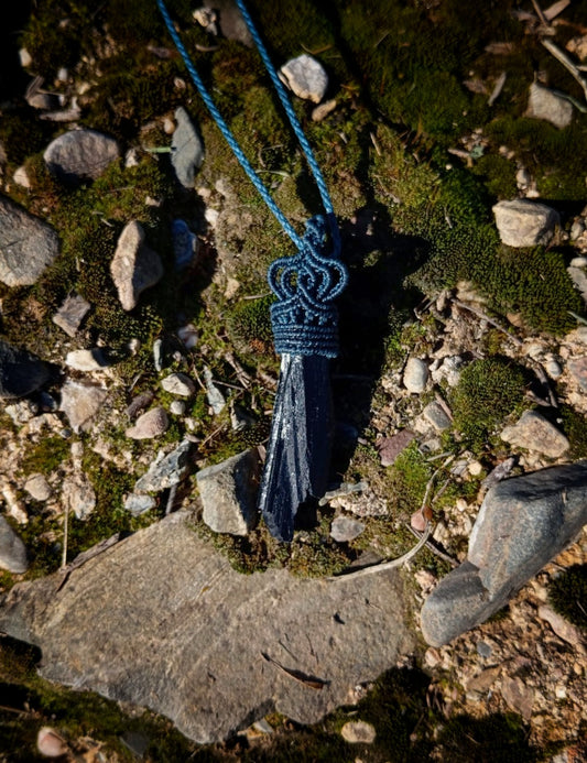 NOVEDAD Colgante con Turmalina -Verde Elegante- (Pieza Única)