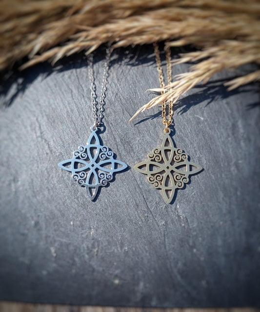 Colgante Nudo de Bruja (Grande)