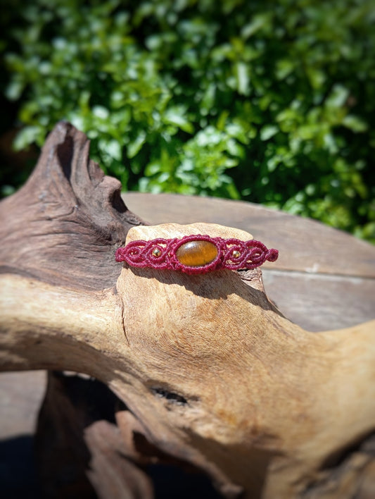 NOVEDAD  Pulsera Fine con Ojo de Tigre (Pieza única)