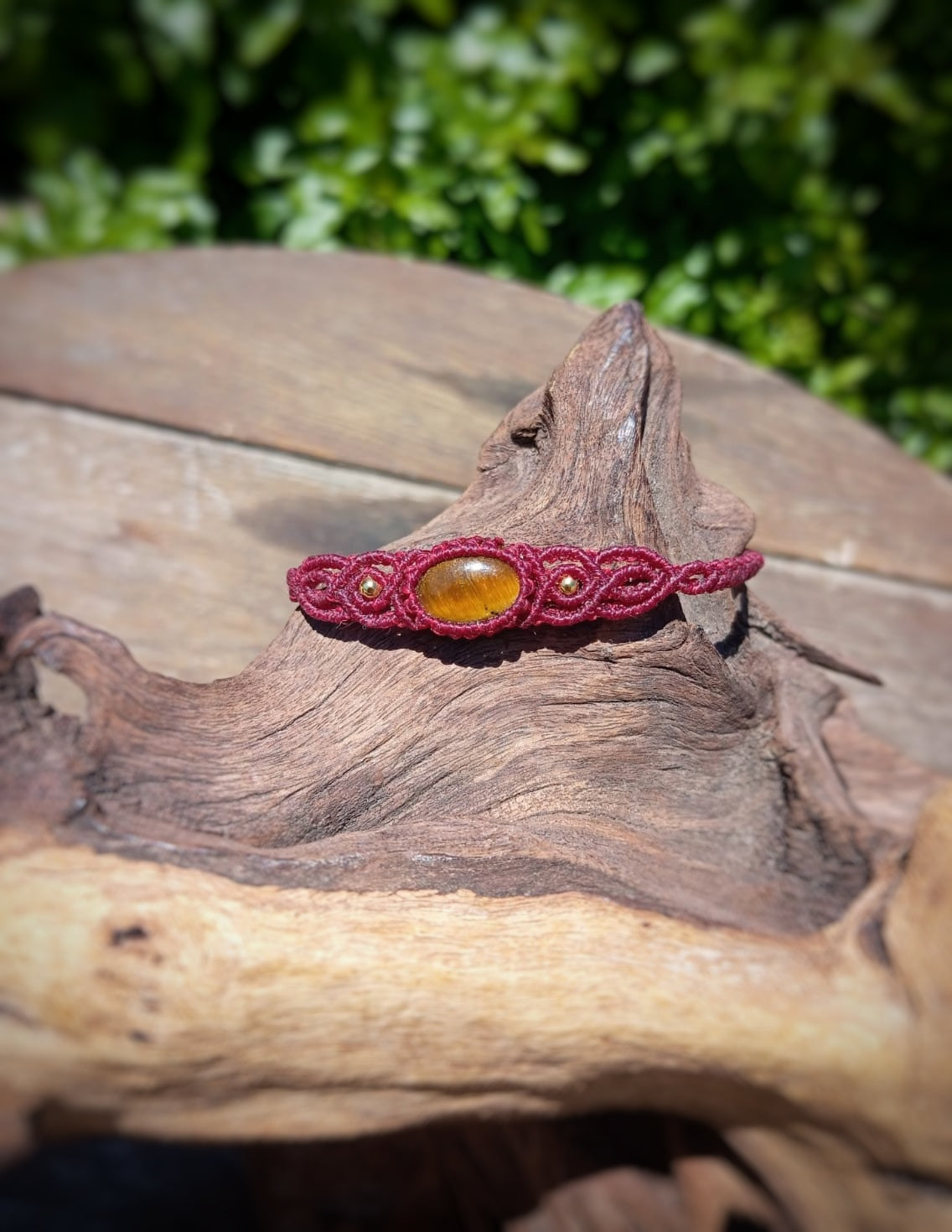 NOVEDAD  Pulsera Fine con Ojo de Tigre (Pieza única)