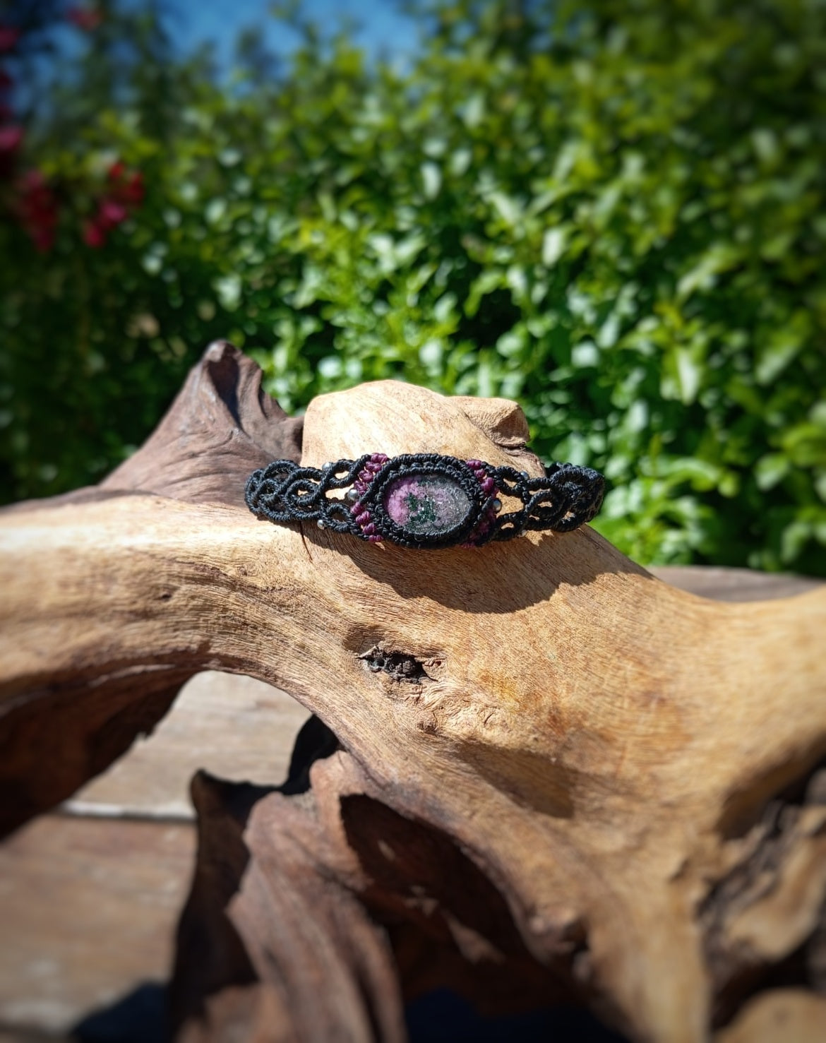NOVEDAD Pulsera con Cobalto Calcita (Pieza única)