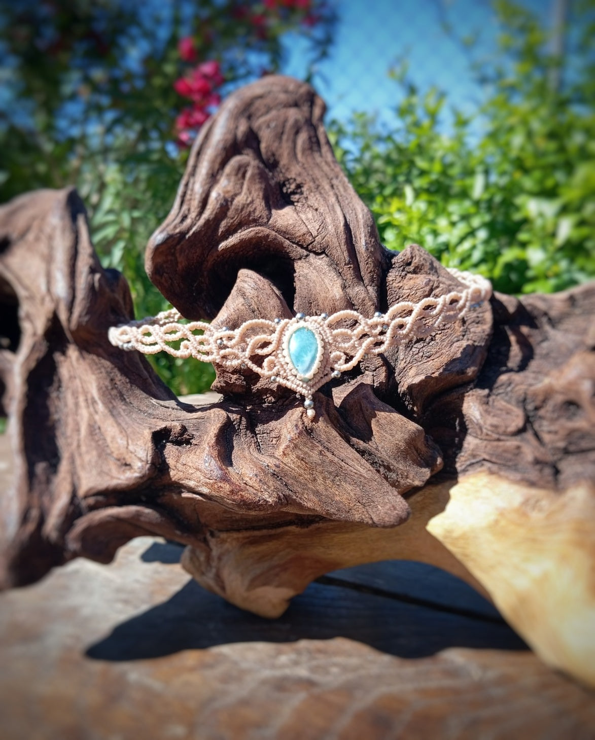 NOVEDAD Gargantilla con Larimar (Pieza única)