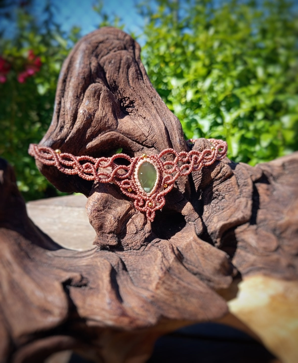 NOVEDAD Gargantilla con Jade (Pieza única)