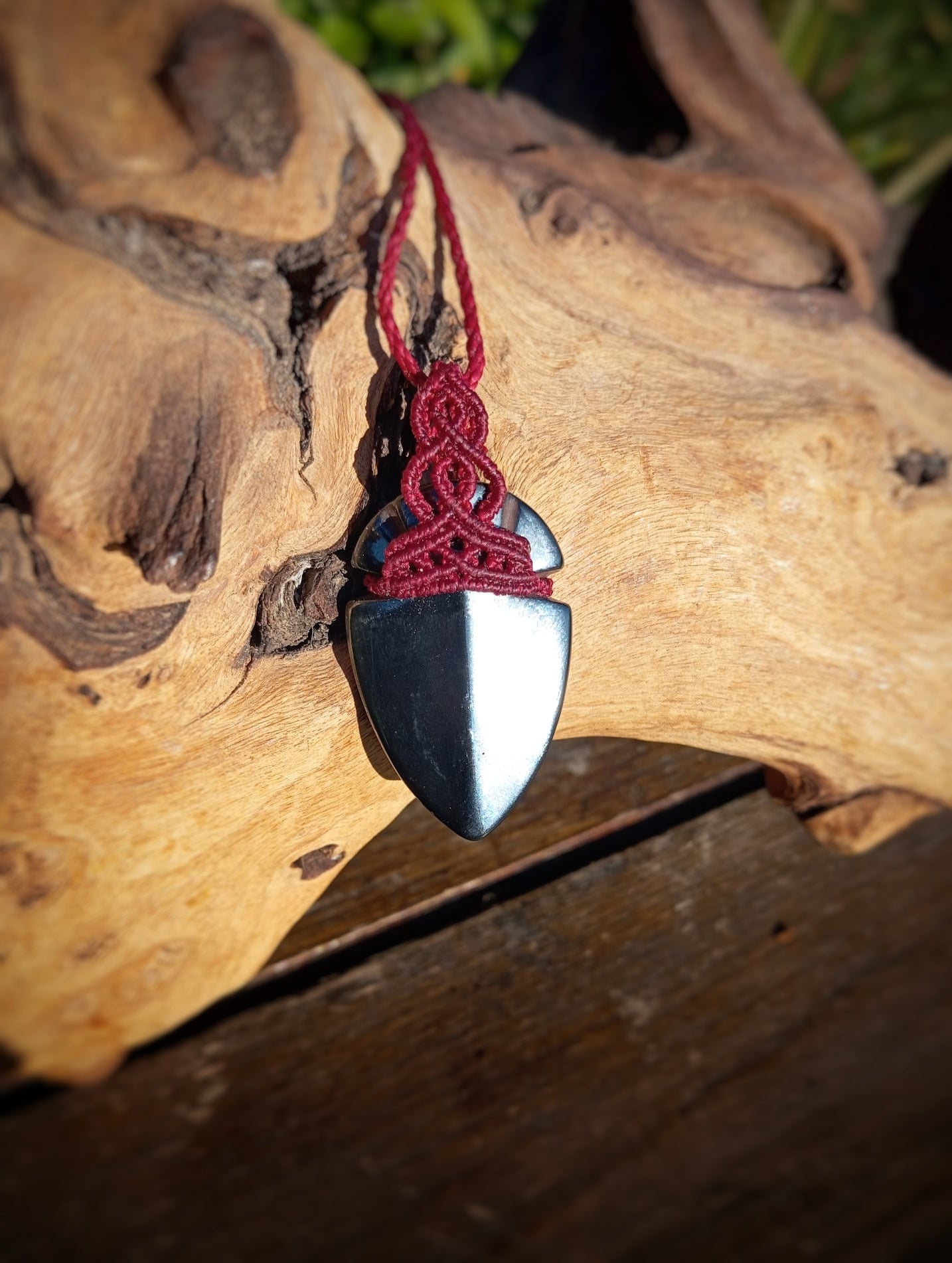 NOVEDAD Punta de Flecha de Hematite (Pieza única)