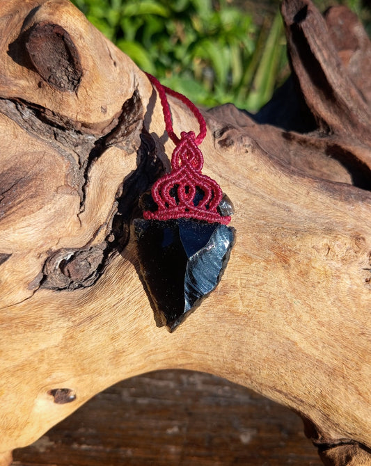 NOVEDAD  Punta de Flecha de Obsidiana (Pieza única)