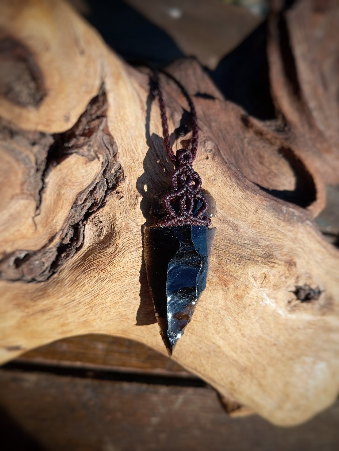 NOVEDAD  Punta de Flecha de Obsidiana (Pieza única)