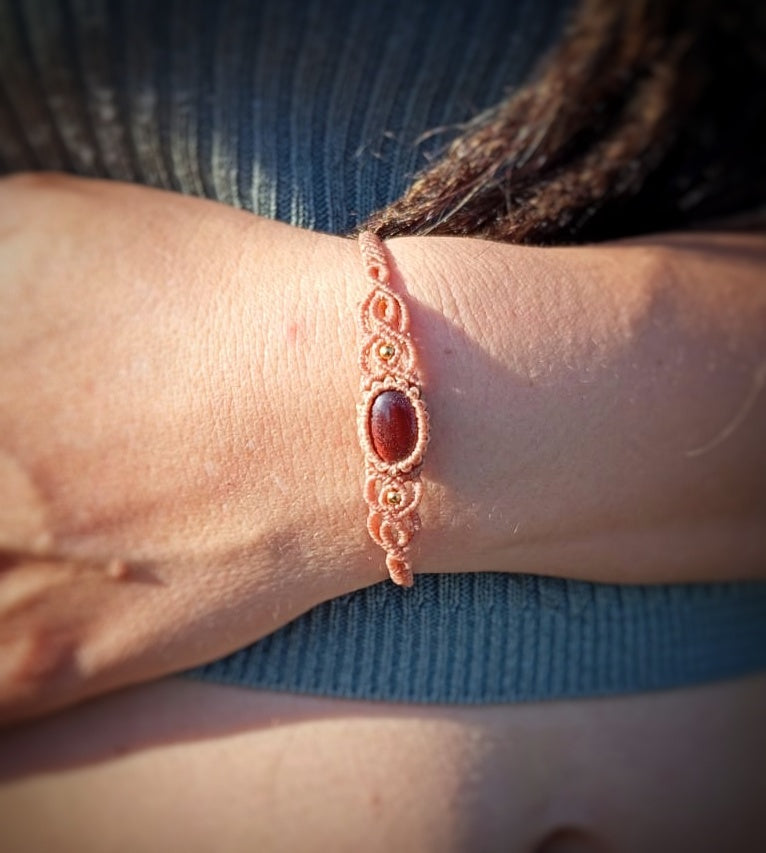 NOVEDAD  Pulsera Fine con Ojo de Buey (Pieza única)